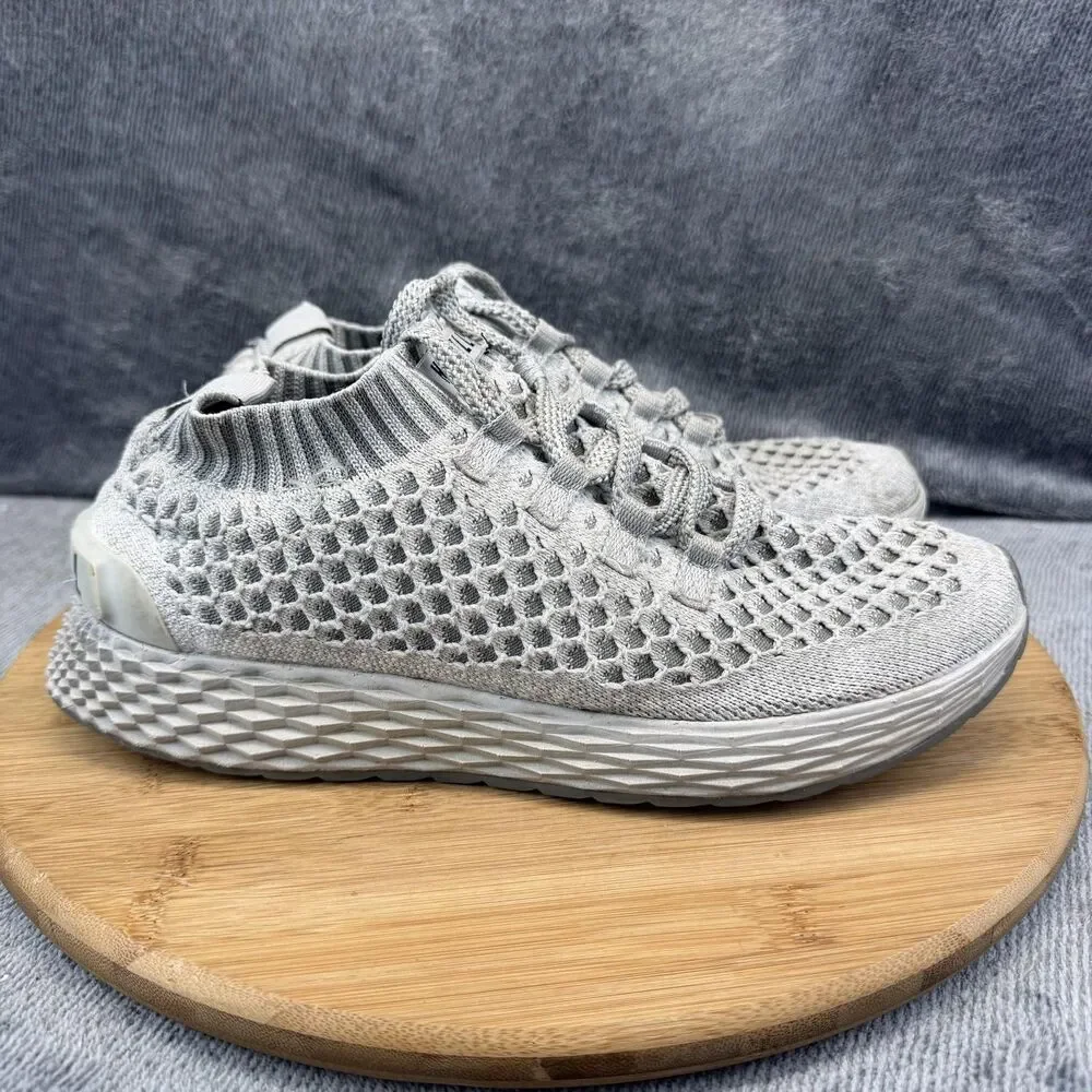 NOBULL Shoes Womens Size 8.5 Gray Knit Running Training Athletic Sneakers